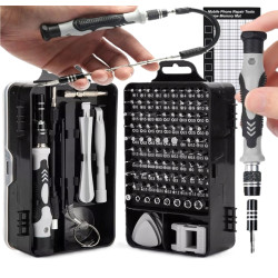 Zestaw precyzyjnych bitów śrubokrętów do urządzeń AGD RTV TELEFONÓW 120w1