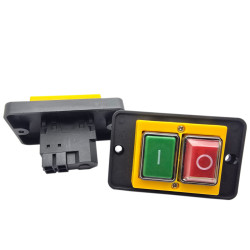 Wyłącznik Elektromagnetyczny YH01-A 8A/250V 4Pin Z Ramką, IP55