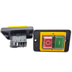 Wyłącznik Elektromagnetyczny YH02-A 16A/250V 5Pin, Z Ramką, IP55