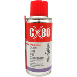 Spray CX80BIKE CHAIN LUBE WET 150ml smar do łańcuchów rowerowych mokry