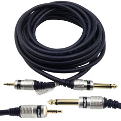 Kabel Jack 3,5 Stereo - Jack 6,3 Mono 3m DIGITAL VITALCO MK67