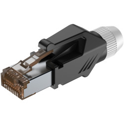 Wtyk 8P8C RJ45 z Osłoną, ROXTONE, HQ