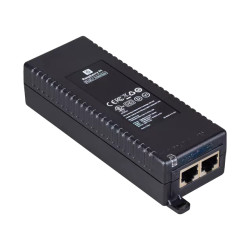 Zasilacz POE 55V 30W, Czarny, 1Gbps