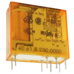 Przekaźnik F40.61.8.230.0000 230VAC 16A 1styk druk odp. RM83P-230VAC-Podzespoły Elektroniczne