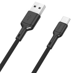 Kabel USB/USB-C 1m Dudao L9T 5A Czarny