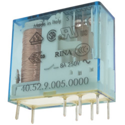 Przekaźnik F40.52.9.005.0000 5V 2x8A DPDT do druku         odp.RM94P-5V-Podzespoły Elektroniczne