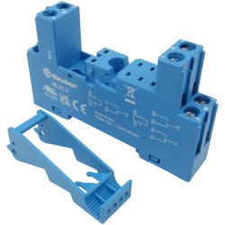 Gniazdo przek 95.85.3 SPA śrub. z obejmą dla serii 40 GZ80 DIN35 FINDER do przekaźnika-Podzespoły Elektroniczne