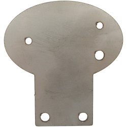 Uchwyt Fotokomórki Nierdzewny Bariery podczewieni Blaszka Mocowanie