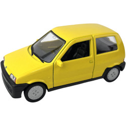 Model CINQUECENTO żółty 1:34