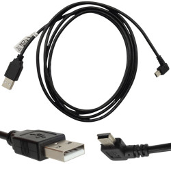Kabel USB - MiniUSB 5p 1,8m FotoCanon Kątowe DSF31 VITALCO-Kable i Przyłącza RTV i PC