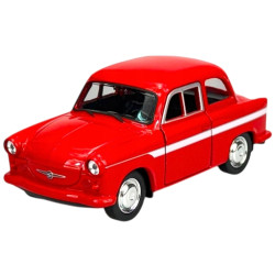 Model PRL Trabant P50/P60 czerwony 1:34