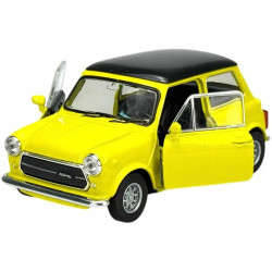 MODEL MINI COOPER 1300 1:34 zółty
