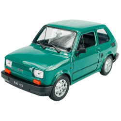 Model FIAT 126p PRL ciemno-zielony skala 1:21 mały Fiat maluch