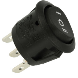 Przełącznik R13-112I-BB-7D (ON)-OFF-(ON) 1 tor bez podśw.-Podzespoły Elektroniczne