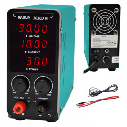Zasilacz lab. WEP 3010D-III 30V 10A  laboratoryjny serwisowy