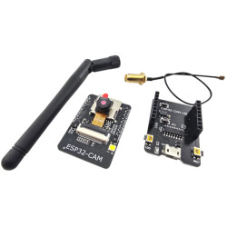 Moduł ESP-32-CAM MB+Antena, Wi-Fi, Kamera OV2640 1600×1200 Px