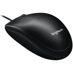 Mysz LOGITECH M100 USB czarna optyczna przewodowa