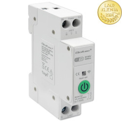 Przekaźnik 63A DIN QOLTEC WiFi TUYA  Smart Life Sterownik, Pomiar Energii