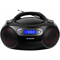 Radio z CD,USB, FM BLAUPUNKT BB18BK MP3 AUX BOOMBOX, Zegar