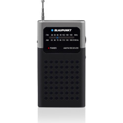 Radio FM/AM Blaupunkt PR4BK Czarne, Kieszonkowe, Bateryjne