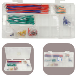 Zestaw łączówek do płytek 350szt SDXX  (zworek)stykowych prototyp-Podzespoły Elektroniczne