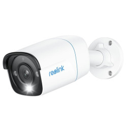 Kamera Reolink P330 8Mpix POE P2P IR 30m, MicroSD, Biała, Zewnętrzna
