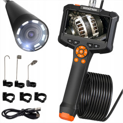 Kamera Inspekcyjna BIGSTREN 5m IP67 Full HD 8 LED Endoskop Bigstren, Wyświetlacz 4,2"