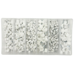 Zestaw Uchwytów Do Kabli i Przewodów CST-300B Talvico, 300 Sztuk, 3,5-10mm