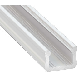 Profil LED Typ X Biały Slim 2,02m Lakierowany, Wąski, Do Taśm Ledowych, Polski Producent LUMINES