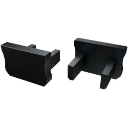 Profil LED - Zaślepka X Szara, Do Profilu X