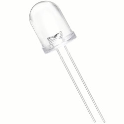 Dioda LED 10mm ZIEL. CLEAR 7000mCd