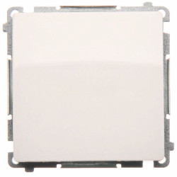 Włącznik Pojedynczy 230V Modułowy, Biały SIMON BASIC BMW1.01/11, Wyłącznik Jednobiegunowy