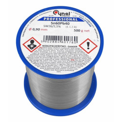 Spoiwo LC60-SW26  0,9mm  0,5kg Cyna-Narzędzia Warsztatowe i Wyposażenie