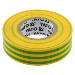 Taśma Izolacyjna YATO 20m/19mm Żółto- Zielona