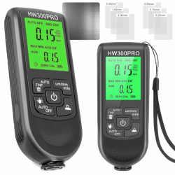 MIERNIK GRUBOŚCI LAKIERU TESTER CZUJNIK LCD 2000um ALUMINIUM STALI SONDA HW-300PRO