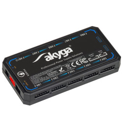 Kontroler Sterujący Wentylatorami 12V, LED 5V, Pilot,  AKYGA  AK-CA-73, Sterownik Wentylatorów