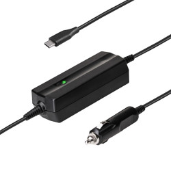 Zasilacz Samochodowy Do Laptopa Akyga 5-20V  3-3,25A  65W USB-C Uniwersalny, Power Delivery, Ładowarka