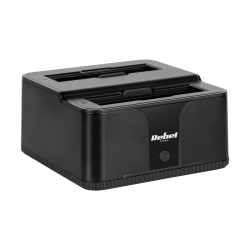 Stacja Dokująca Dysków HDD/ SSD USB 3.0 Rebel, Klonowanie Dysków