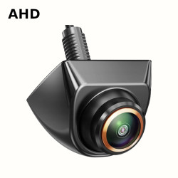 Kamera cofania 4pin + RCA do lusterek, ramek, restratorów DVR, AHD FHD i CVBS 2w1, FHD, kąt 175st. Fisheye, przód tył