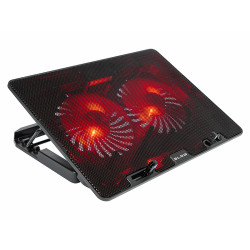 Podstawka Chłodząca Laptopa 2 FAN BLOW SAMBA RED
