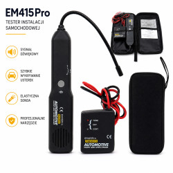 Traser instalacji samochodowej kabli auta do 42VDC MAX EM415PRO