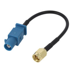 AD.ANT..010 FAKRA MĘSKIE SMA MĘSKIE proste adapter antenowy