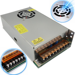 Zasilacz imp. 12V 300W 25A CCTV Przemysłowy-Zasilacze i Transformatory