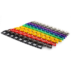Zestaw Oznaczników 25mm2 100 Szt Numeryczne, Fi przewodu max 10mm