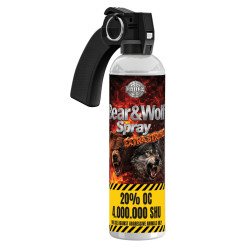Gaz Pieprzowy BEAR & WOLF Chmura, Spray 400ml, Na Wilki i Niedźwiedzie