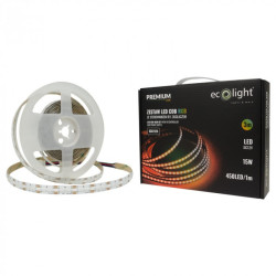 Taśma LED COB Zestaw RGB 450 3m 12V 15W/m IP20, Zasilacz, Pilot, Sterownik