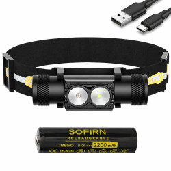 Latarka H25LR SOFIRN czołowa PROFESSIONAL USB-C 500lm akumulator 18650