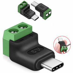 WTYK USB-C Z SZYBKOZŁĄCZEM szybkozłączka USB TYP-C adapter