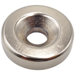 Magnes Neodymowy Okrągły 18x5mm Z Otworem 10/5