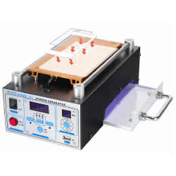 Podgrzewacz do ekranów LCD Screen separator WEP 946D-III z lampą LED UV